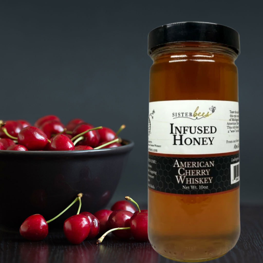 American Cherry Whiskey - Infused Honey