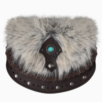 Viking Turquoise Gem Bag Retro Nordic Style