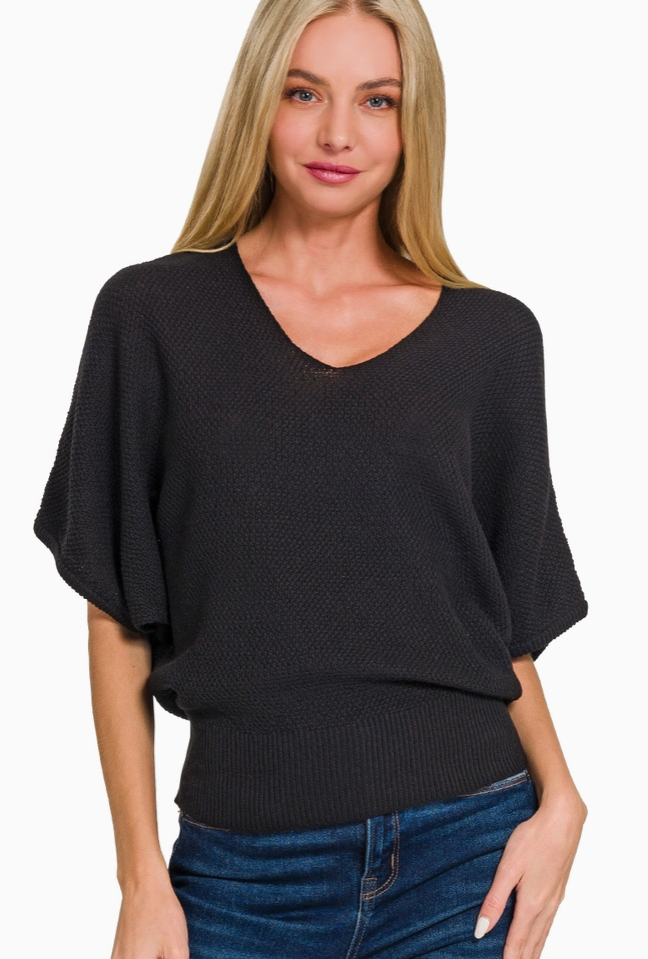 Dolman Sleeve Sweater