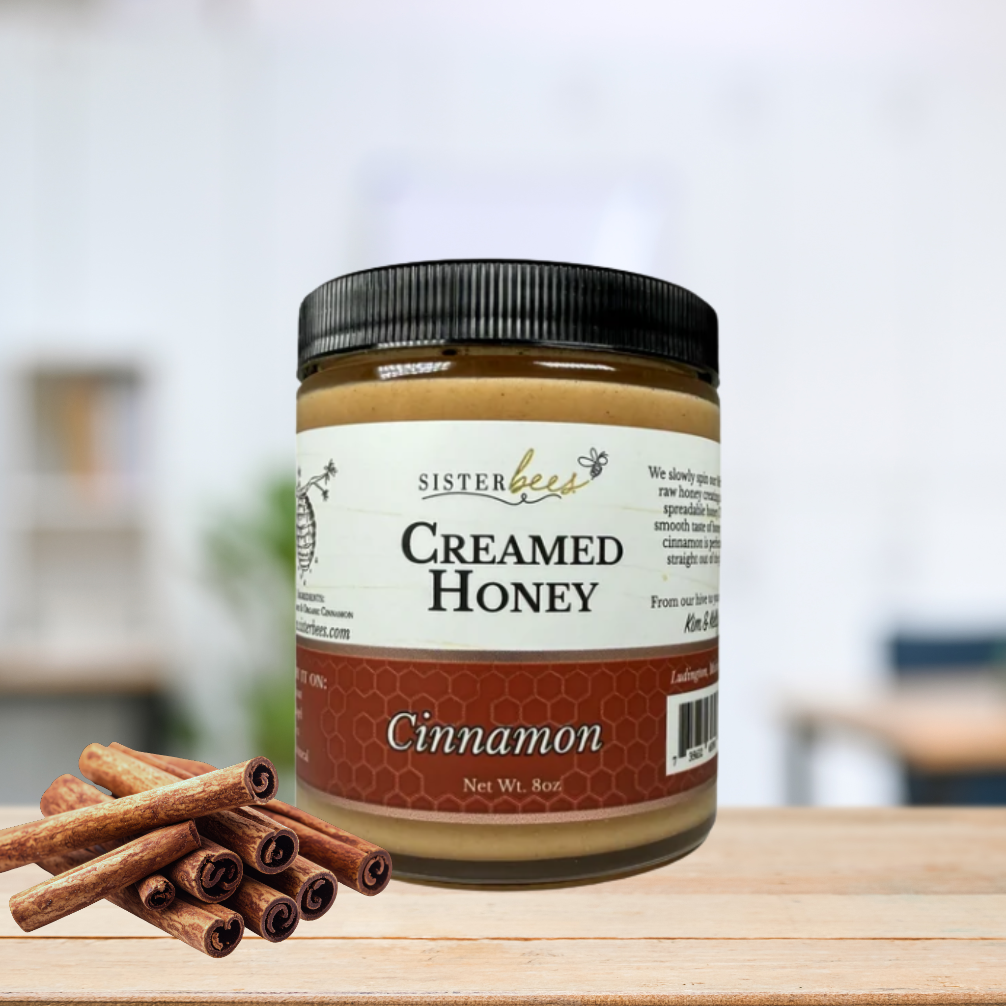 Cinnamon Creamed Honey