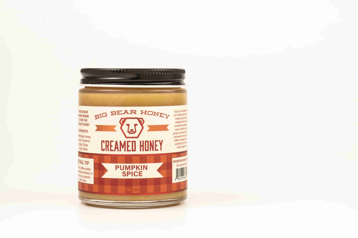 Pumpkin Spice Creamed Honey